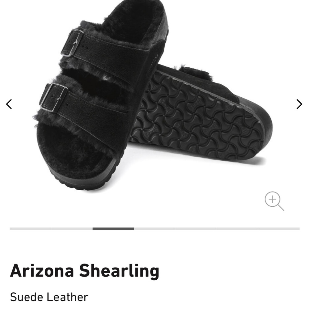 Arizona Shearling Birkenstocks
